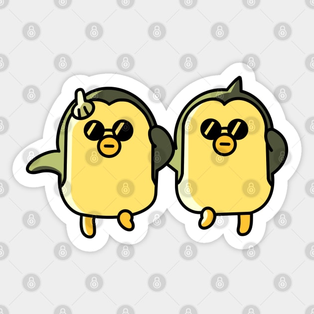 Dancing Penguins Sticker by smileyfriend